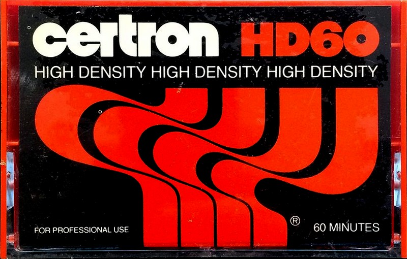 Compact Cassette Certron HD 60 Type I Normal 1978 USA
