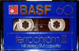 Compact Cassette BASF Ferrochrom 60 Type III Ferro Chrome 1979 Europe