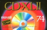 Compact Cassette Maxell CD-XL 74 "CDXL2-74" Type II Chrome 1992 Japan