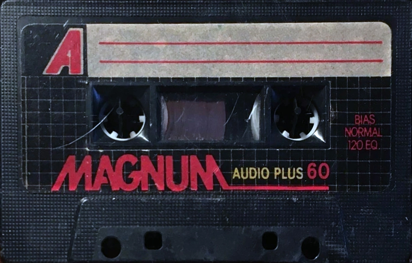 Compact Cassette Magnum Audio Plus 60 Type I Normal 1988 Venezuela