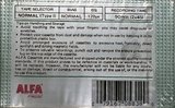 Compact Cassette Alfa SD 90 Type I Normal USA