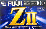 Compact Cassette Fuji Z II 100 Type II Chrome 1998 North America