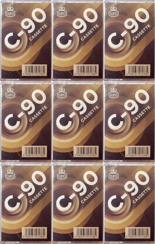 Compact Cassette GPO 90 Type I Normal UK