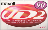 Compact Cassette Maxell UDII / UD2 90 "UD2-90L" Type II Chrome 1997 Japan