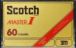 Compact Cassette Scotch Master I 60 Type I Normal 1975 USA