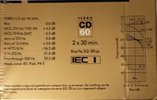 Compact Cassette Sound and Vision CD 60 Type I Normal 1990 Netherlands