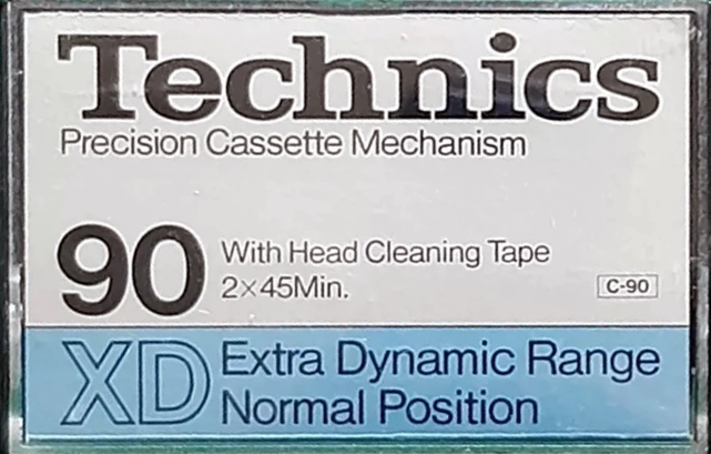 Compact Cassette Technics XD 90 "RT-90XD" Type I Normal 1979 Europe