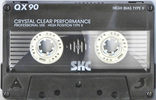 Compact Cassette SKC QX 90 Type II Chrome 1987 Europe