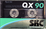 Compact Cassette SKC QX 90 Type II Chrome 1987 Europe