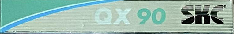 Compact Cassette SKC QX 90 Type II Chrome 1987 Europe