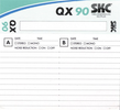 Compact Cassette SKC QX 90 Type II Chrome 1987 Europe