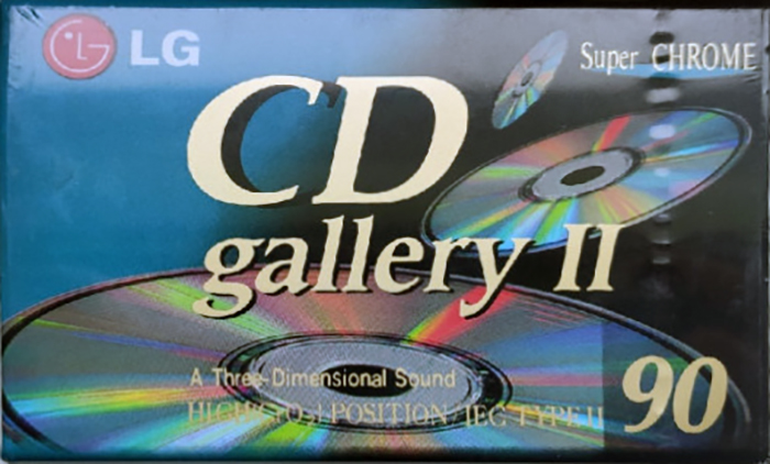 Compact Cassette LG CD Gallery II 90 Type II Chrome 1999 Europe