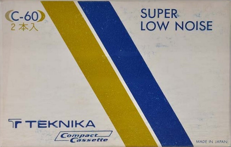 Compact Cassette Teknika 60 Type I Normal 1976 Japan