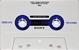 Compact Cassette Sony XII 54 "Purestyle C-54X2D" Type II Chrome 1997 Japan