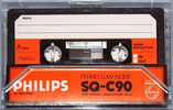 Compact Cassette Philips Studio Quality 90 Type I Normal 1981 Europe