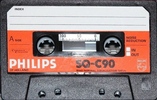 Compact Cassette Philips Studio Quality 90 Type I Normal 1981 Europe