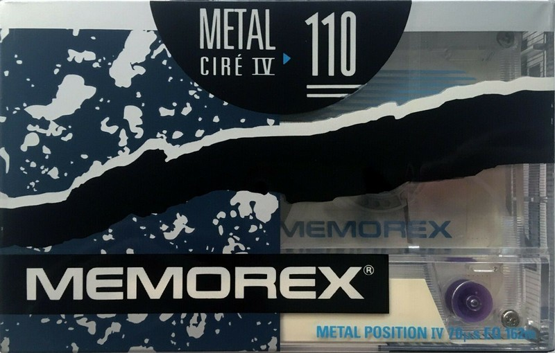 Compact Cassette Memorex Cire IV 110 Type IV Metal 1991 Canada, USA