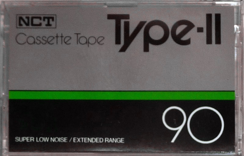 Compact Cassette NCT Type-II 90 Type I Normal Japan