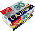 3 pack Maxell UR 90 "UR-90L 3P" Type I Normal 2007 Japan