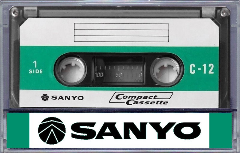 Compact Cassette Sanyo 12 Type I Normal 1981 Japan