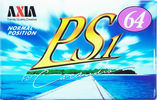 Compact Cassette AXIA PS-I / PS-1 64 "PS1K 64" Type I Normal 1998 Japan