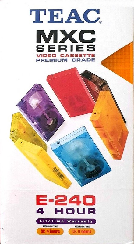 VHS, Video Home System Teac MXC 240 Type I Normal 2002 Europe