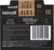 Compact Cassette Maxell XLII-S 100 Type II Chrome 1992 North America