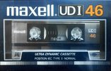 Compact Cassette Maxell UDI / UD1 46 Type I Normal 1985 Europe