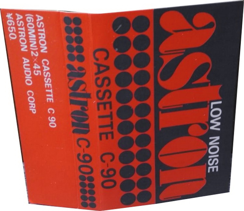 Compact Cassette Astron 90 Type I Normal Japan
