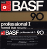 Compact Cassette BASF Professional I 90 Type I Normal 1976 USA