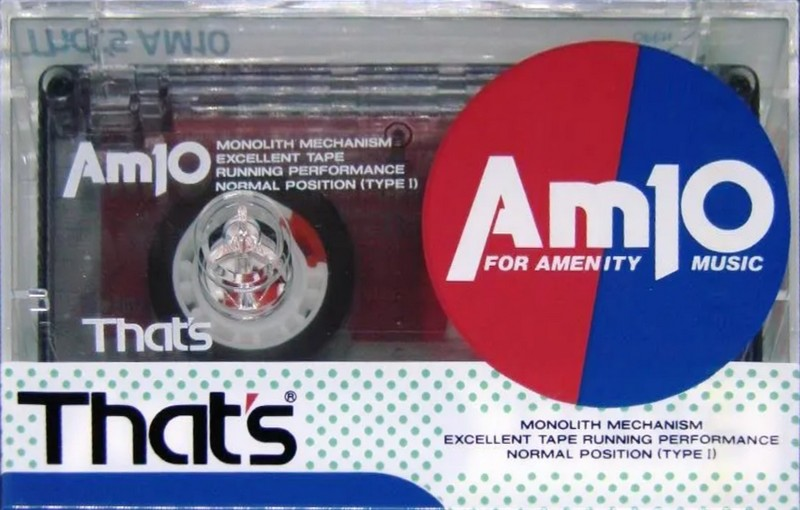 Compact Cassette Thats AM 10 Type I Normal 1989 Japan