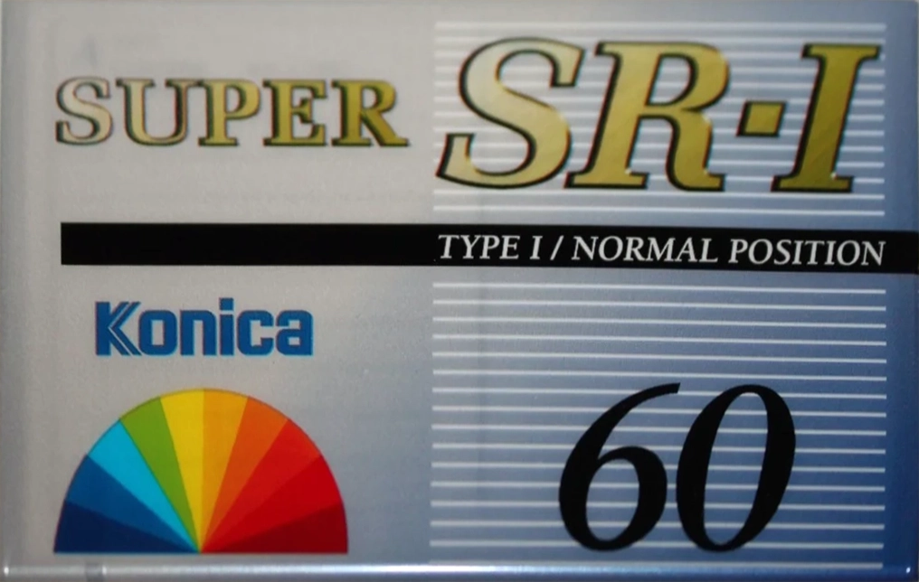 Compact Cassette Konica SR-I 60 Type I Normal 1996 Europe