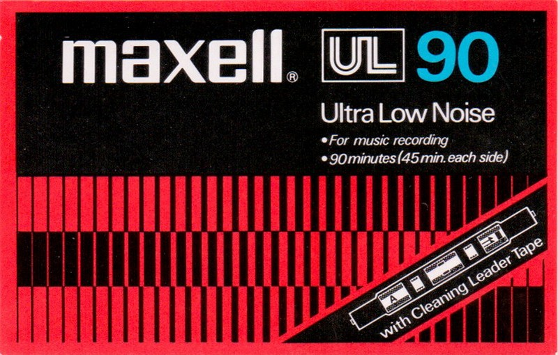 Compact Cassette Maxell UL 90 Type I Normal 1978 Japan