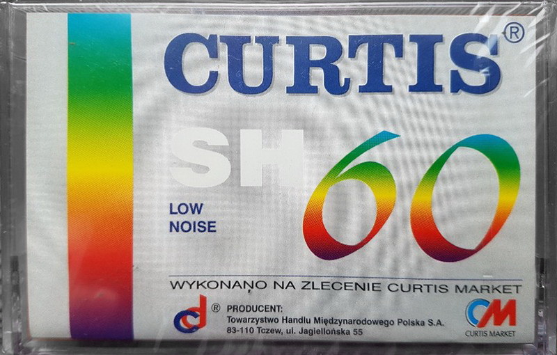 Compact Cassette Curtis 60 "SH 60" Type I Normal Poland