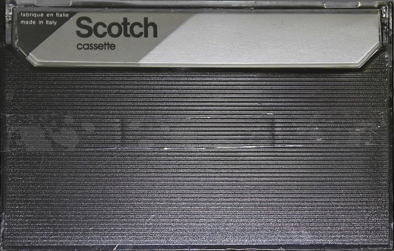 Compact Cassette Scotch Chrome 60 Type II Chrome 1981 Europe
