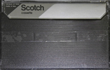Compact Cassette Scotch Chrome 60 Type II Chrome 1981 Europe