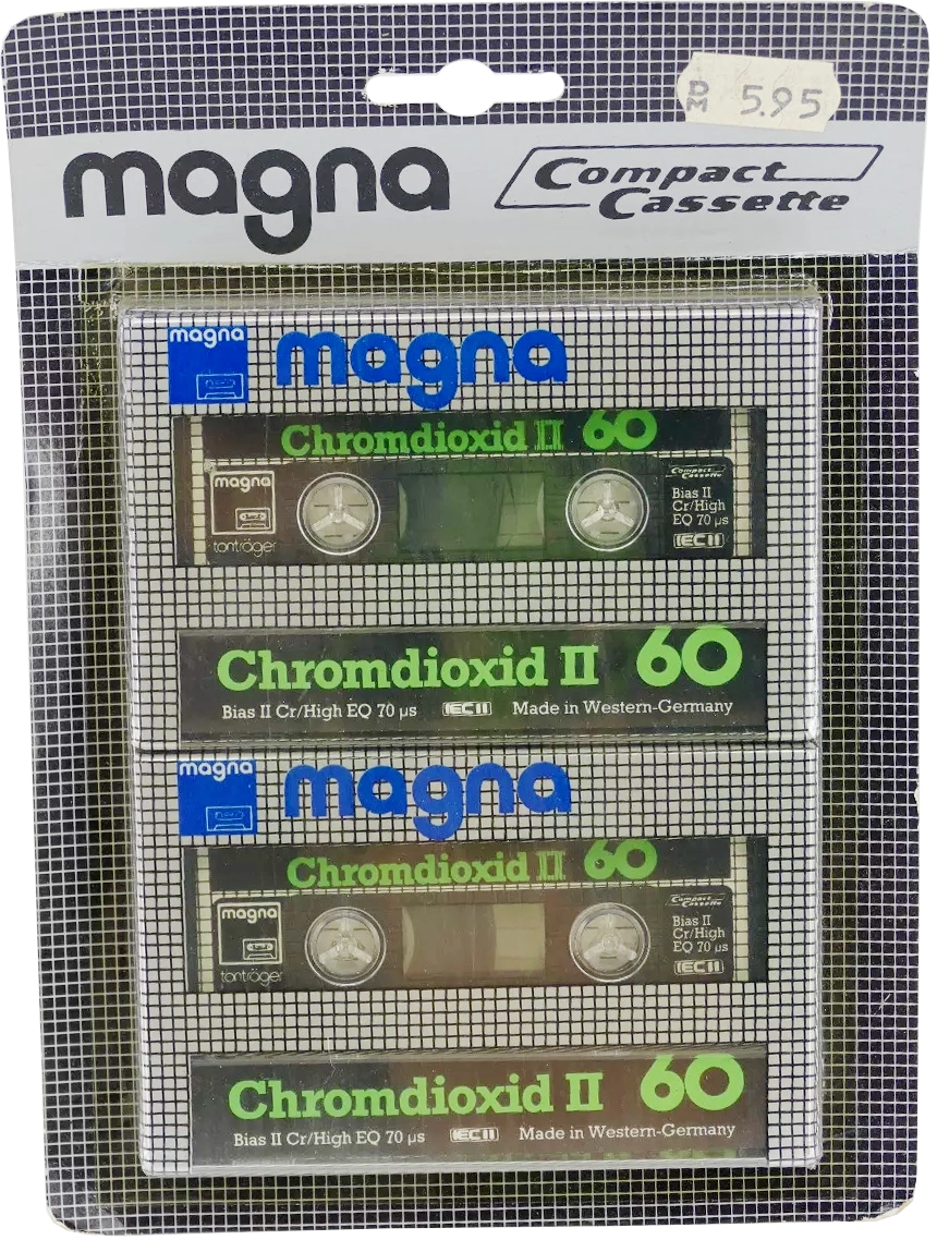 Blister Magna Chromdioxid II 60 Type II Chrome 1984 Europe