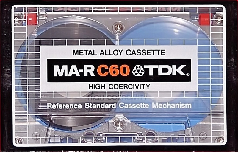 Compact Cassette TDK MA-R 60 Type IV Metal 1979 USA