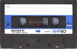 Compact Cassette Sony AHF 60 Type I Normal 1978 North America