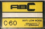 Compact Cassette ABC 60 Type I Normal Europe
