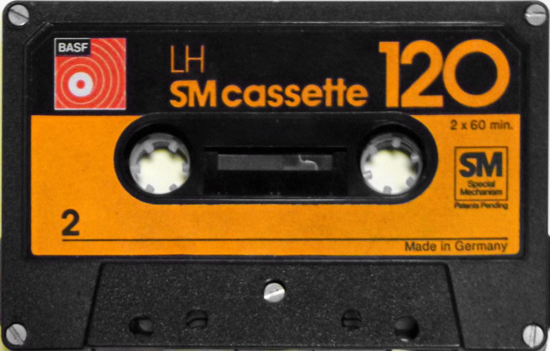 Compact Cassette BASF LH 120 Type I Normal 1976 Europe