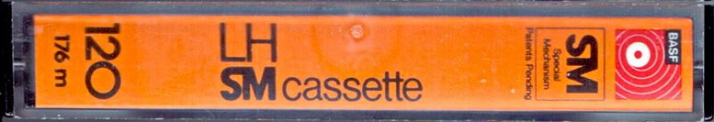 Compact Cassette BASF LH 120 Type I Normal 1976 Europe