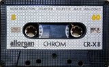 Compact Cassette Allorgan CR X II 60 Type II Chrome 1987 Europe