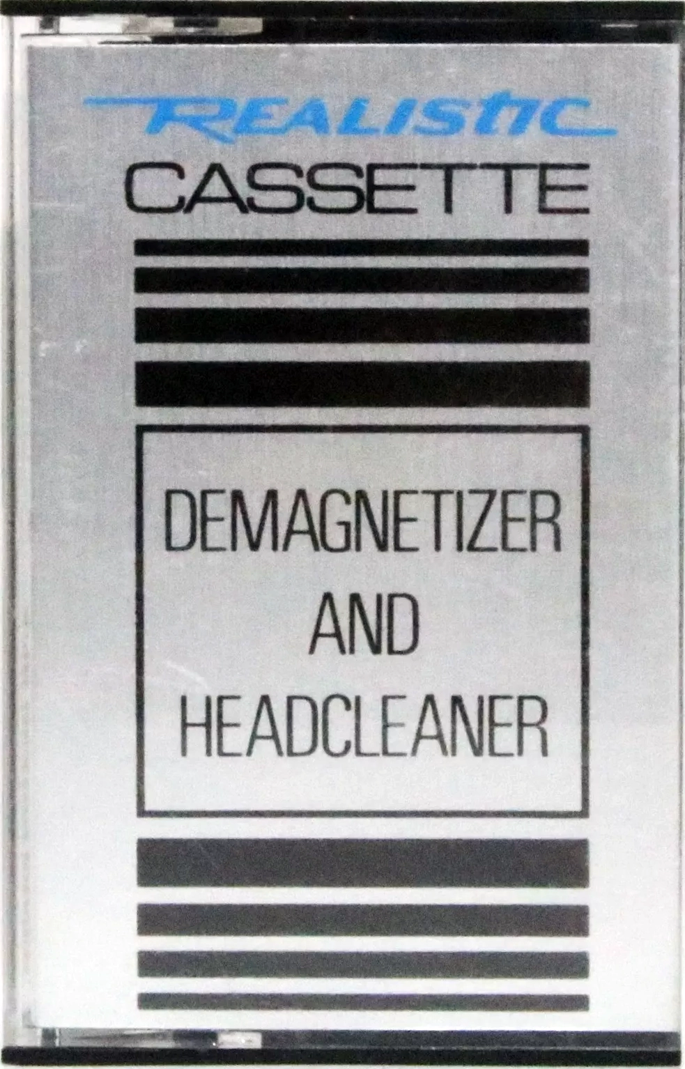 Compact Cassette Realistic Cleaning Cassette 1978 USA