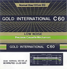 Compact Cassette Gold International 60 Type I Normal Hong Kong