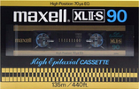 Compact Cassette Maxell XLII-S 90 Type II Chrome 1980 USA
