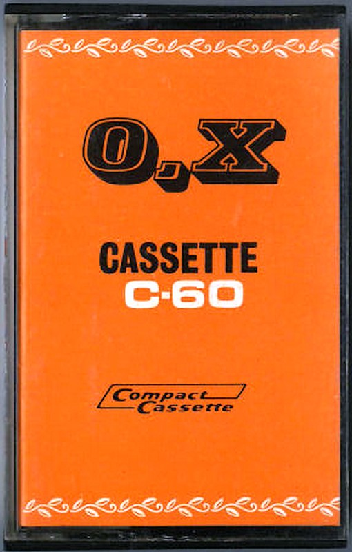 Compact Cassette O.X 60 Type I Normal Japan