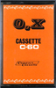 Compact Cassette O.X 60 Type I Normal Japan