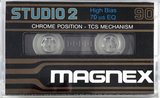 Compact Cassette Magnex Studio 2 90 Type II Chrome 1979 Europe