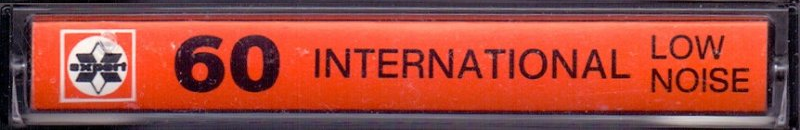 Compact Cassette Expert International 60 Type I Normal 1978 Europe
